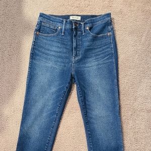 Madewell Jeans High Rise Skinny Women's Size 31